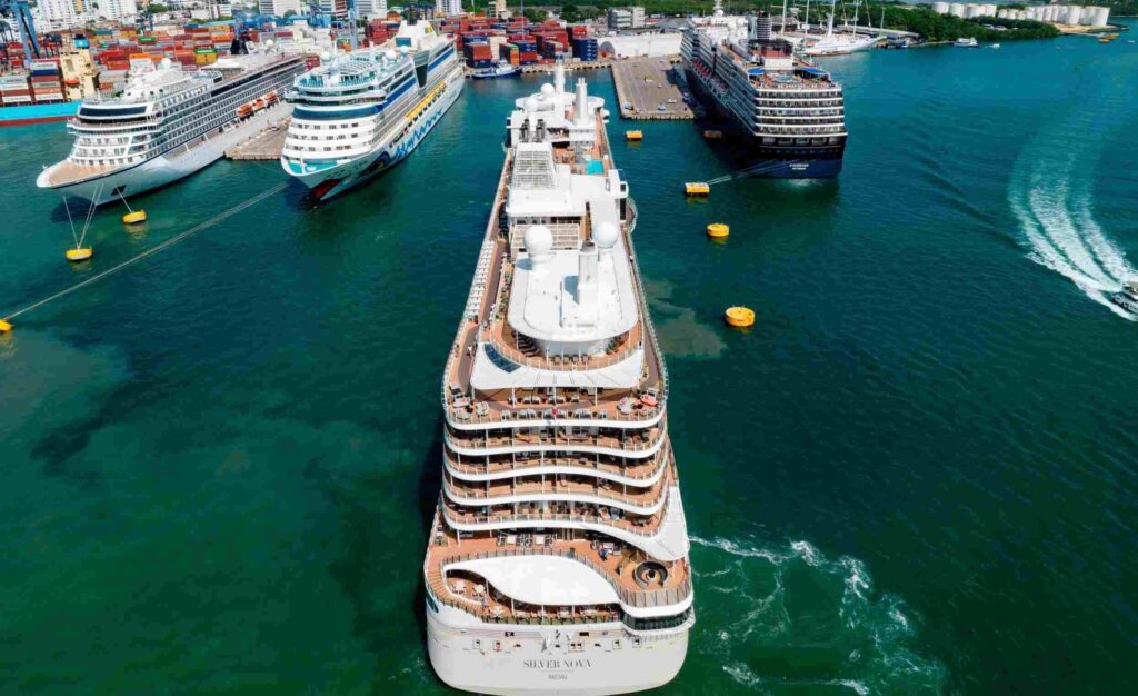 Cartagena;  temporada de cruceros 2026-2027 con una inyección estimada de USD $49,4 millones